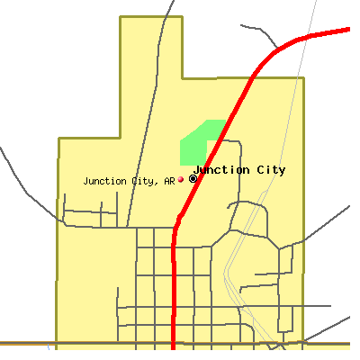 Junction City map
