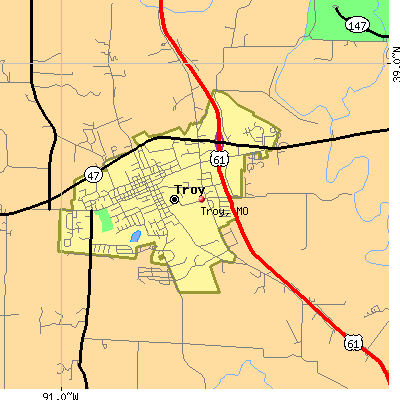 Troy map