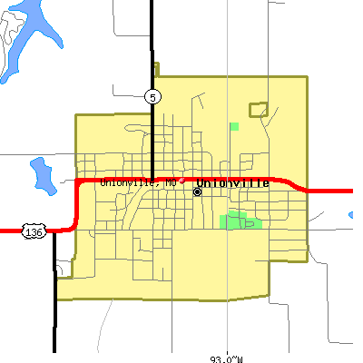 Unionville map