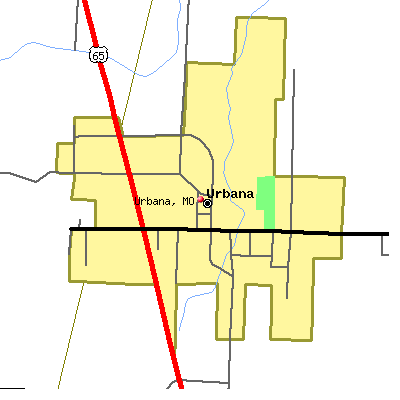 Urbana map