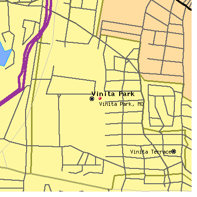 Vinita Park map