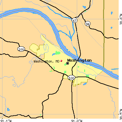 Washington map