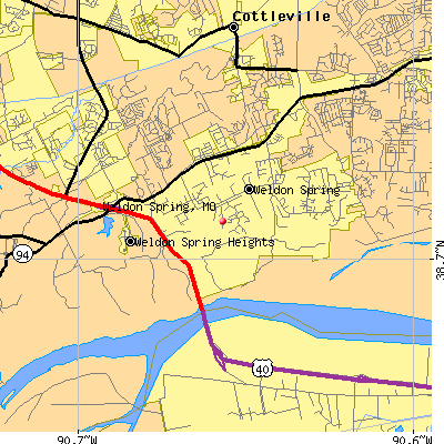 Weldon Spring map