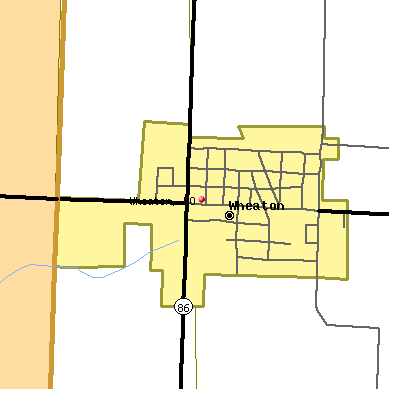Wheaton map