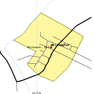 Whitewater map