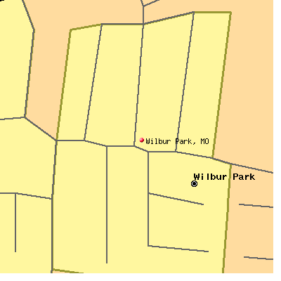 Wilbur Park map
