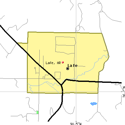 Lafe map