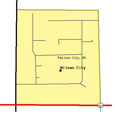 Wilson City map