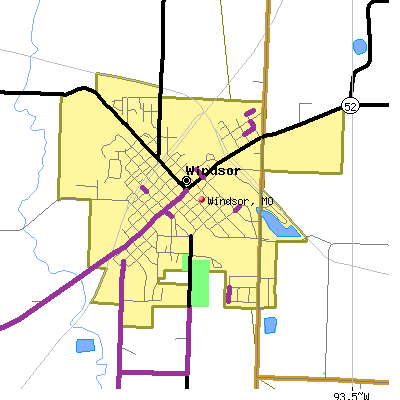 Windsor map