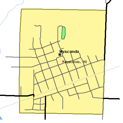 Wyaconda map