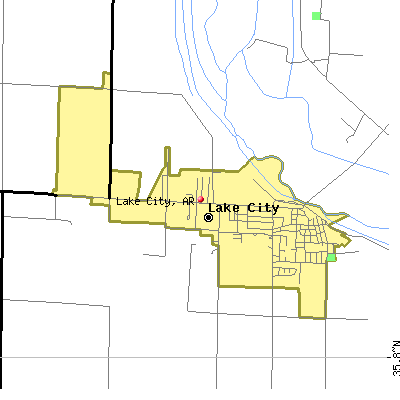 Lake City map