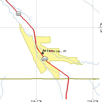 Arlee map