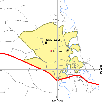 Ashland map