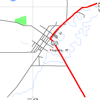 Augusta map