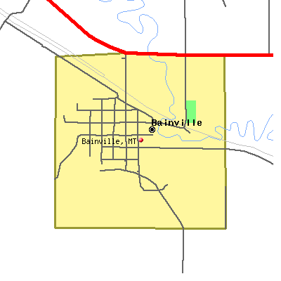 Bainville map