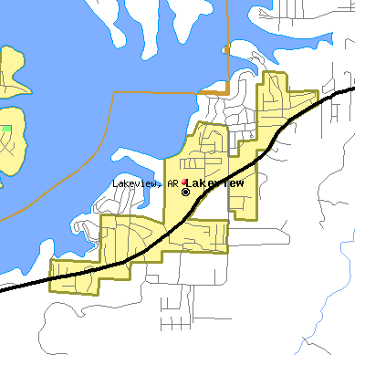 Lakeview map