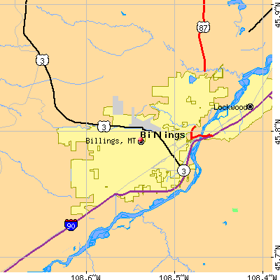 Billings map
