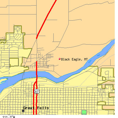 Black Eagle map