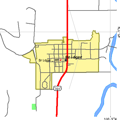 Bridger map