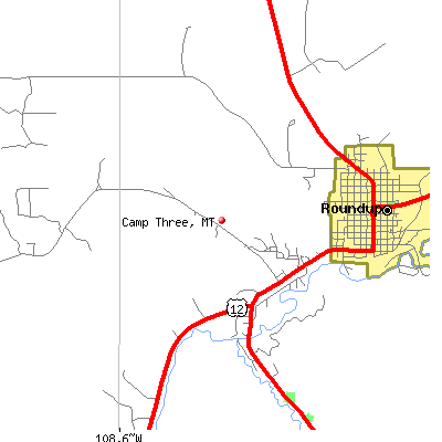 Camp Three map