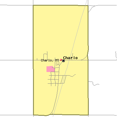 Charlo map
