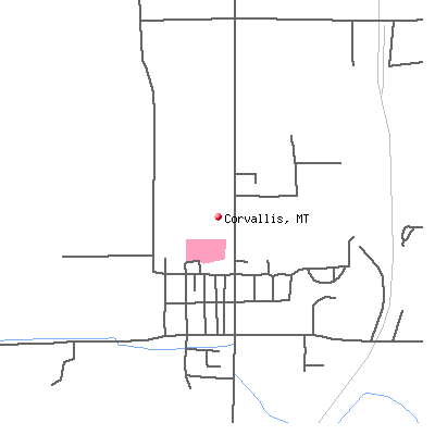 Corvallis map