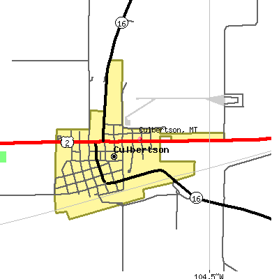 Culbertson map