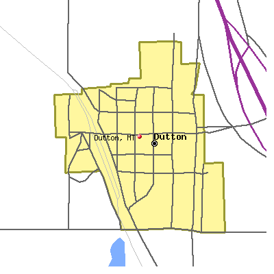 Dutton map