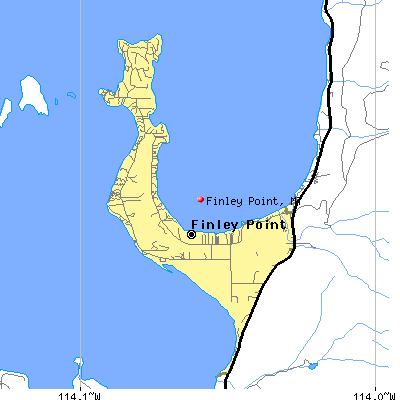 Finley Point map