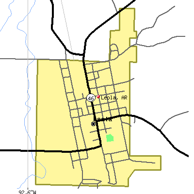 Leola map