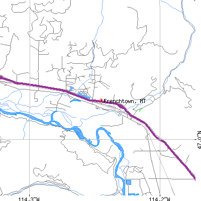 Frenchtown map