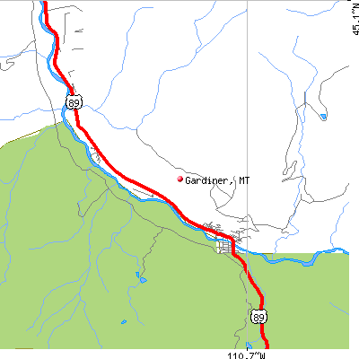 Gardiner map