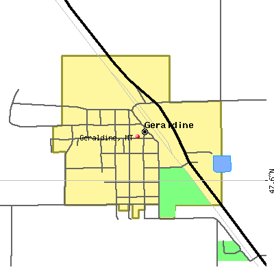 Geraldine map