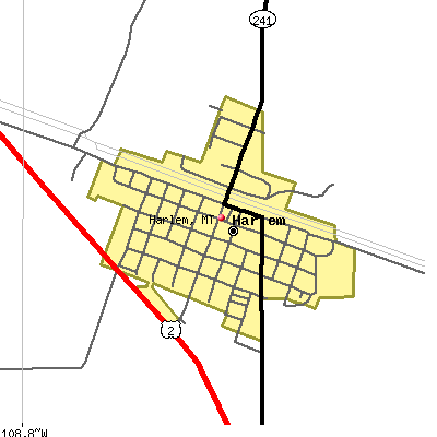 Harlem map