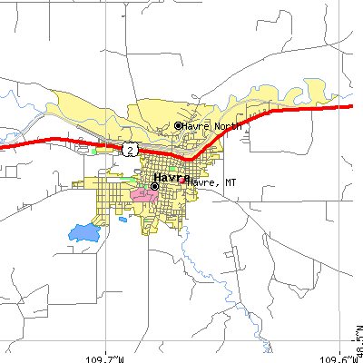 Havre map