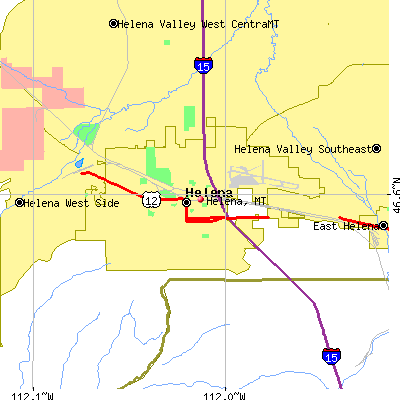 Helena map