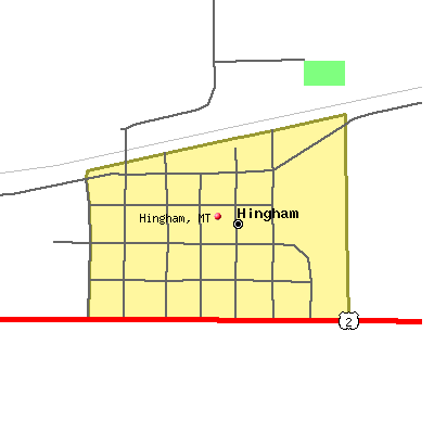 Hingham map