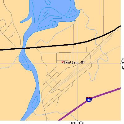 Huntley map