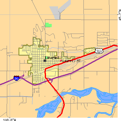 Laurel map