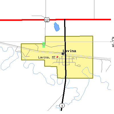 Lavina map
