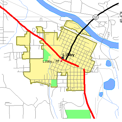 Libby map