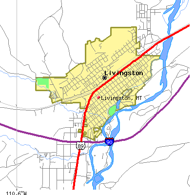 Livingston map