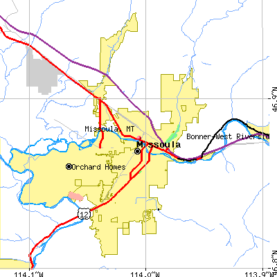 Missoula map