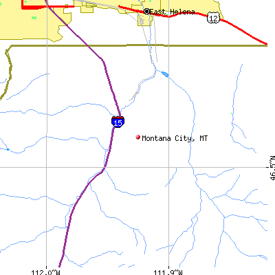 Montana City map