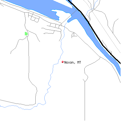 Noxon map