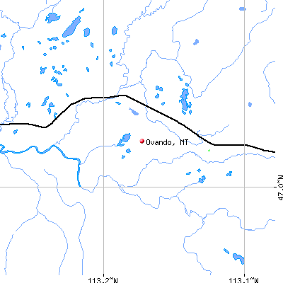 Ovando map