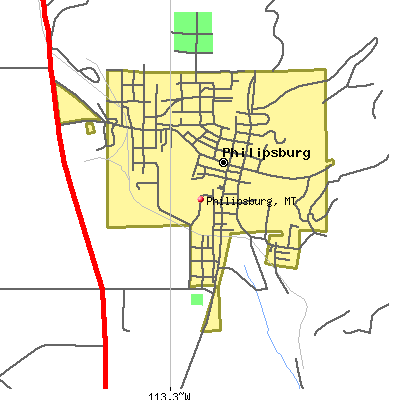 Philipsburg map