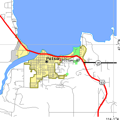 Polson map