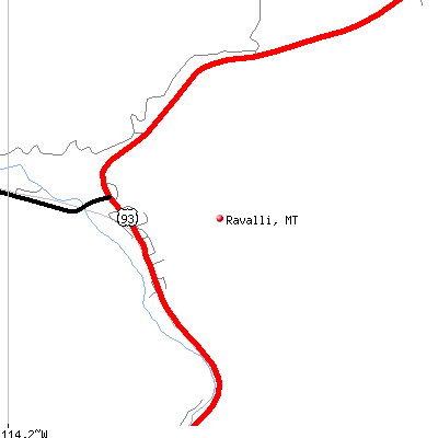 Ravalli map