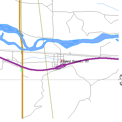 Reed Point map